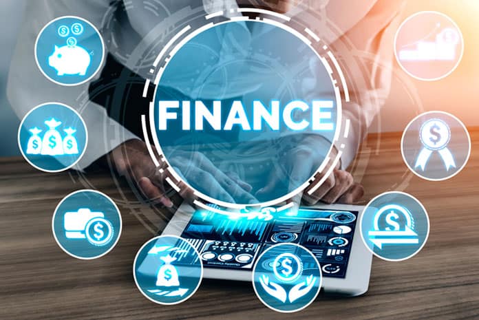 Crn Finance Fintech Digital Technology 696