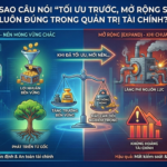 Tại sao câu nói “Tối ưu trước, mở rộng sau” luôn đúng trong quản trị tài chính?