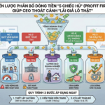 Quản Trị Tài Chính: Chiến Lược Phân Bổ Dòng Tiền “5 Chiếc Hũ” Giúp CEO Thoát Cảnh “Lãi Giả Lỗ Thật”
