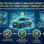 Quản trị tài chính: 5 bài học dòng tiền đắt giá từ “hiện tượng” VinFast VF3